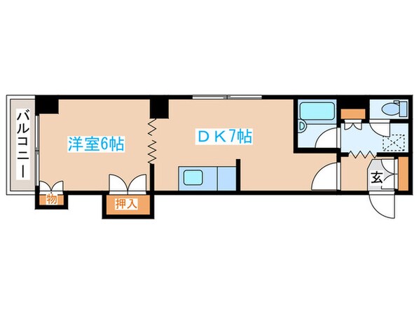 ペルドゥエ－プス本郷の物件間取画像